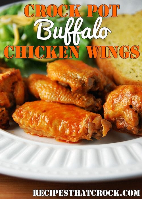 Crock Pot Buffalo Chicken Wings - Recipes That Crock!