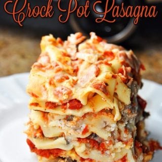 Easy Crock Pot Lasagna - Recipes That Crock!