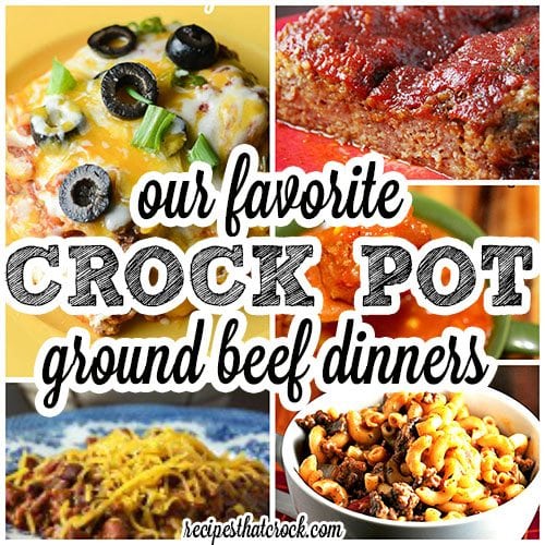 Ground Beef Dinners - Recipes That Crock!
