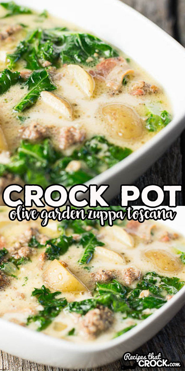 Olive Garden Zuppa Toscana Recipe {Crock Pot Copycat}