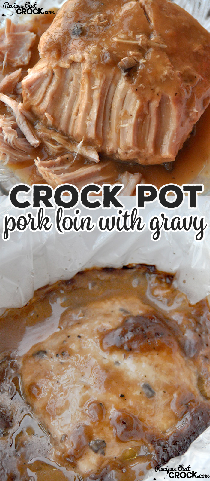 Crock Pot Pork Loin with Gravy - Recipes That Crock!