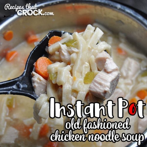 Ninja Foodi Mississippi Chicken Noodle Soup (Electric Pressure Cooker) -  Recipes That Crock!