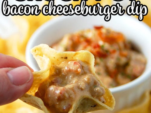 Crockpot Cheeseburger Bacon Dip Recipe - Cook Eat Go