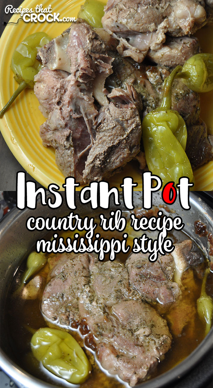 Instant Pot Country Ribs {Mississippi Style} - Recipes That Crock!