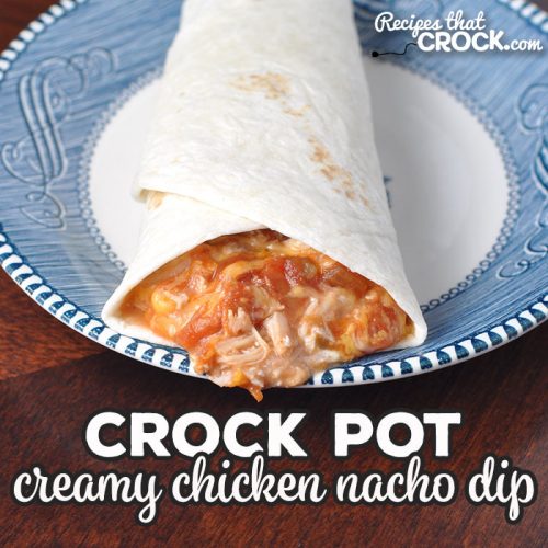 Crock Pot Chicken Nacho Dip