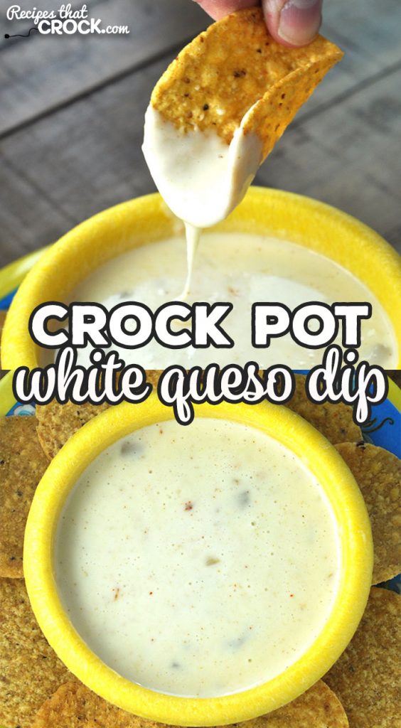 Crock Pot White Queso Dip - Recipes That Crock!