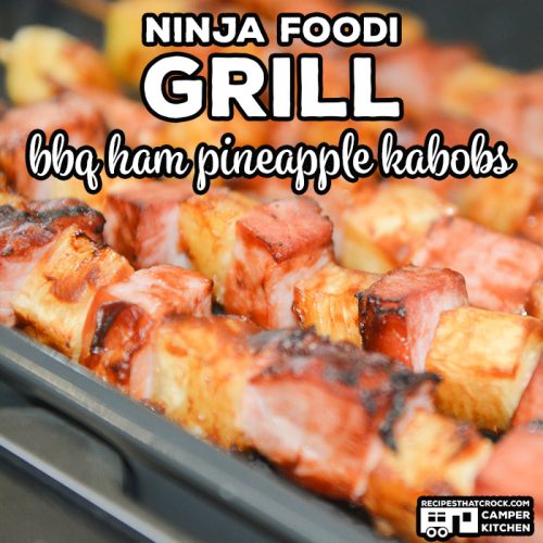 Easy Ninja Foodi Grill Steak Kabobs Recipe with Video • Bake Me Some Sugar