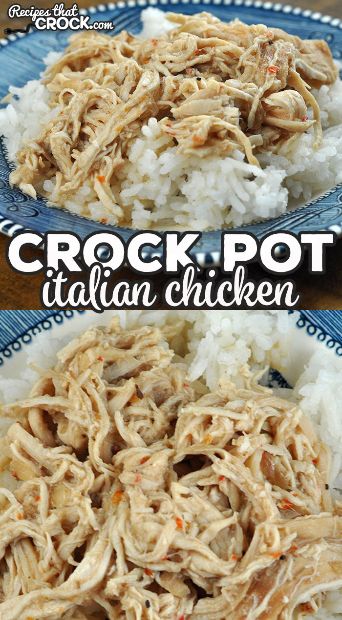 Crock Pot Italian Chicken - Recipes That Crock!