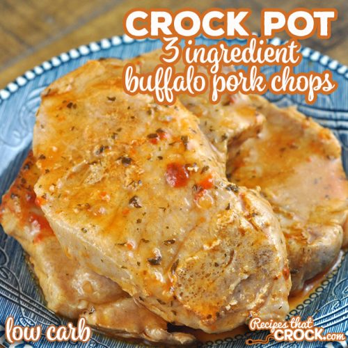 3 Ingredient Crockpot Pork Chops